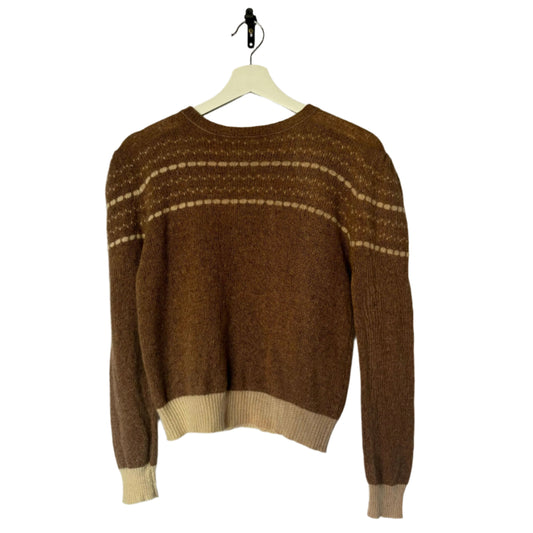 Vintage Brown Knit Sweater