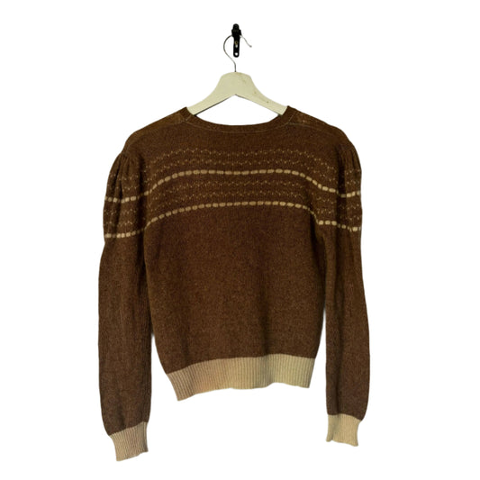 Vintage Brown Knit Sweater