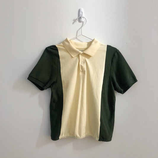 Upcycled Butter Golf Polo