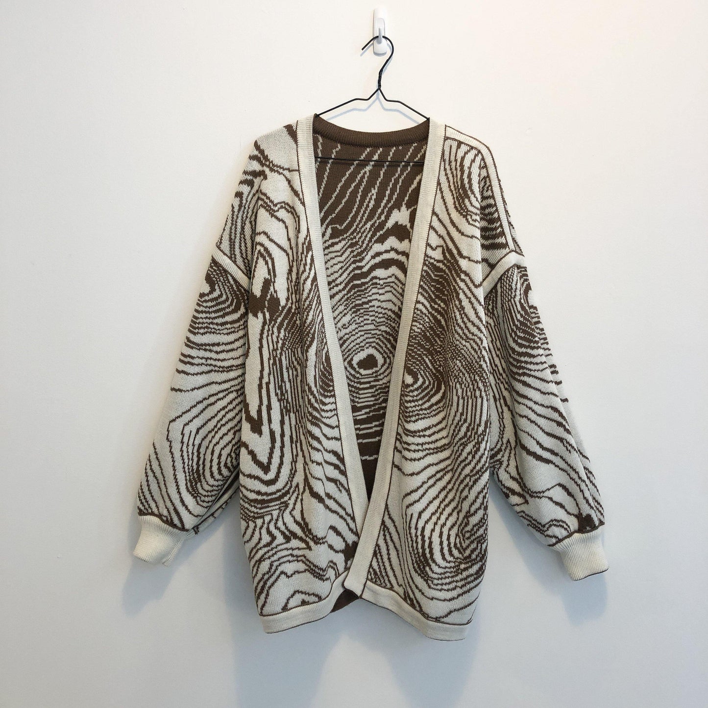 Swirl Reversible Cardigan - Upcycled Aviary