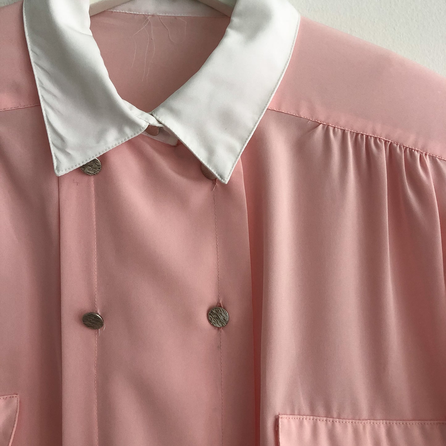 Vintage Baby Pink Blouse