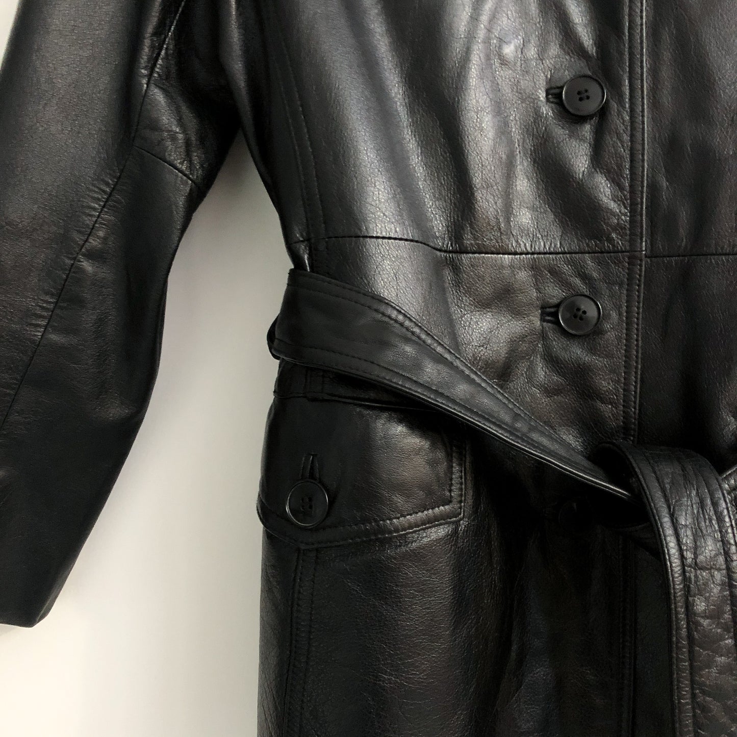 Danier Longline Leather Jacket